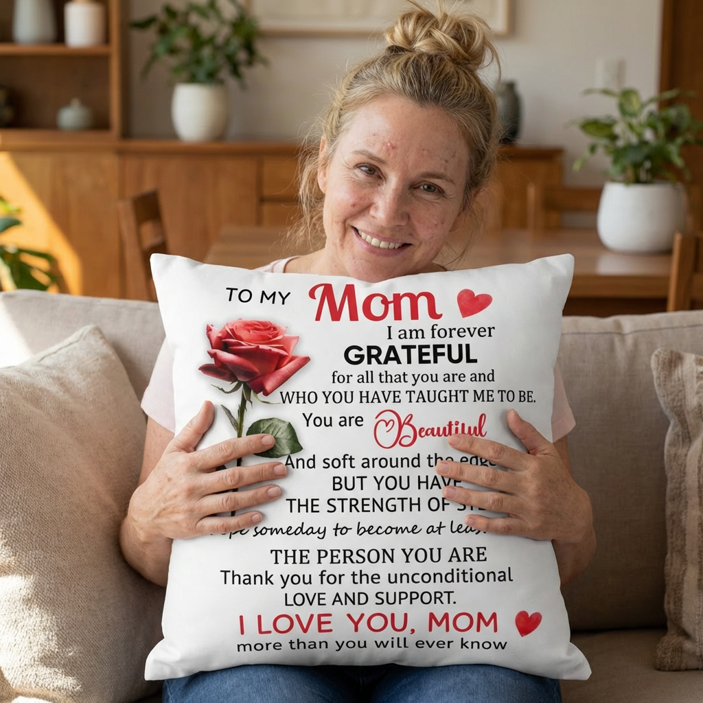 Mom Appreciation Decorative Pillow