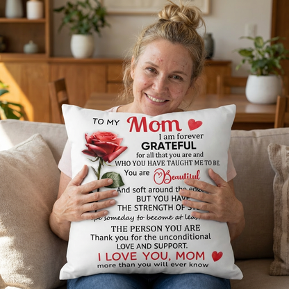 Mom Appreciation Decorative Pillow