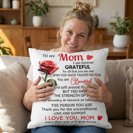 Mom Appreciation Decorative Pillow