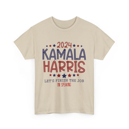 Kamala Harris Let's Finish the Job T-Shirt