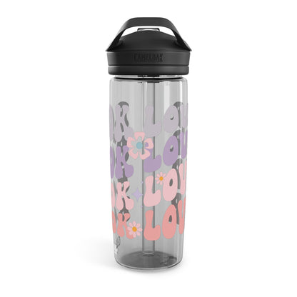Book Lover Boho Water Bottle