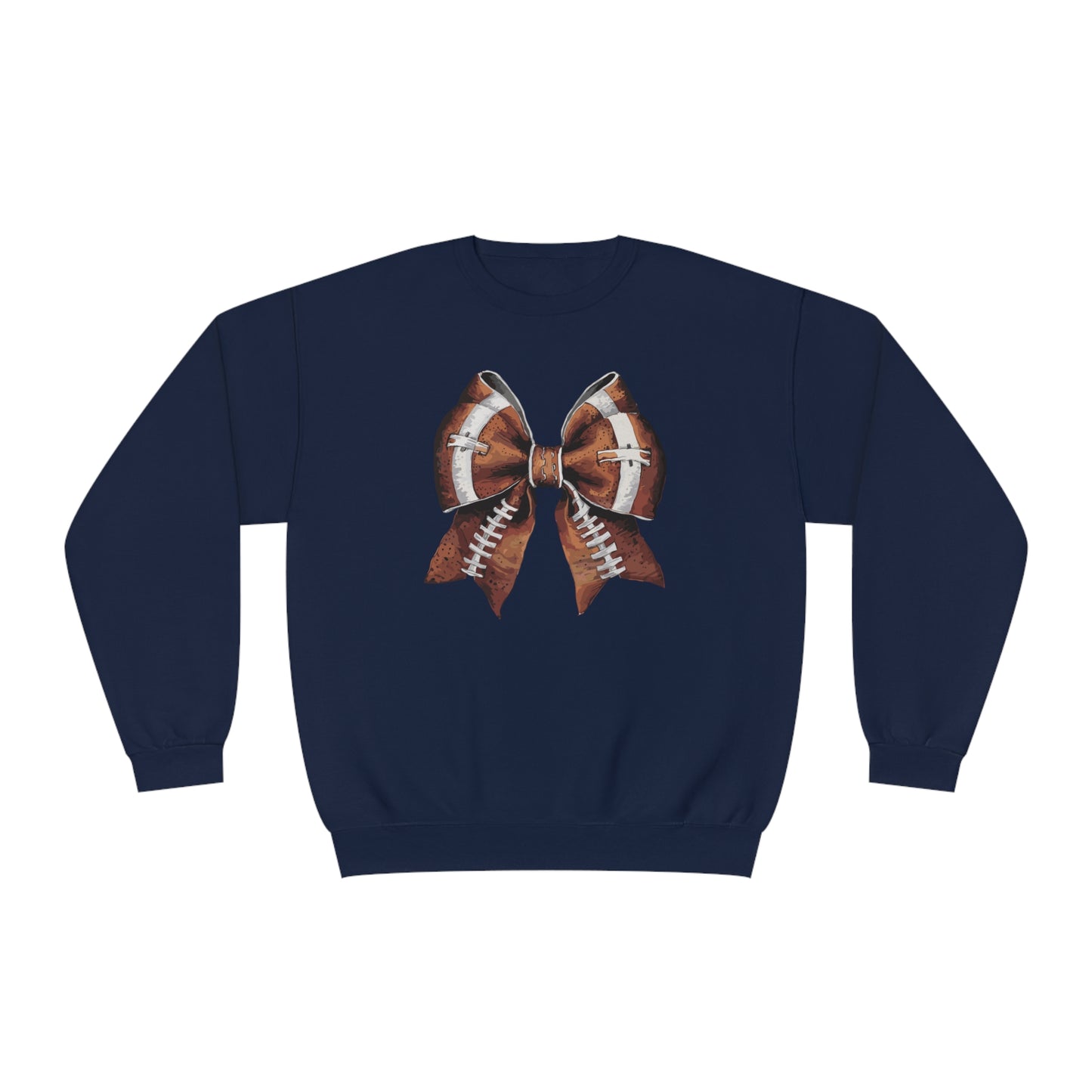 Coquette Football Bow Sweatshirt