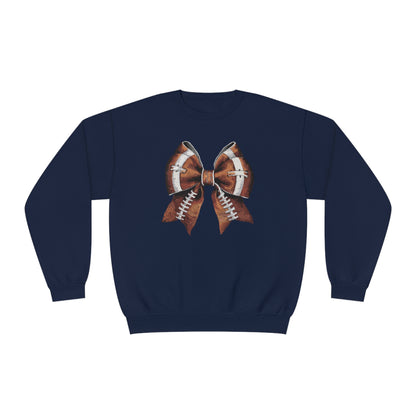 Coquette Football Bow Sweatshirt