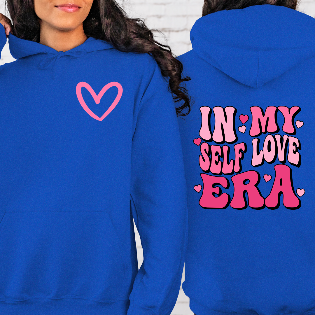 In My Self Love Era Valentine's Day Hoodie