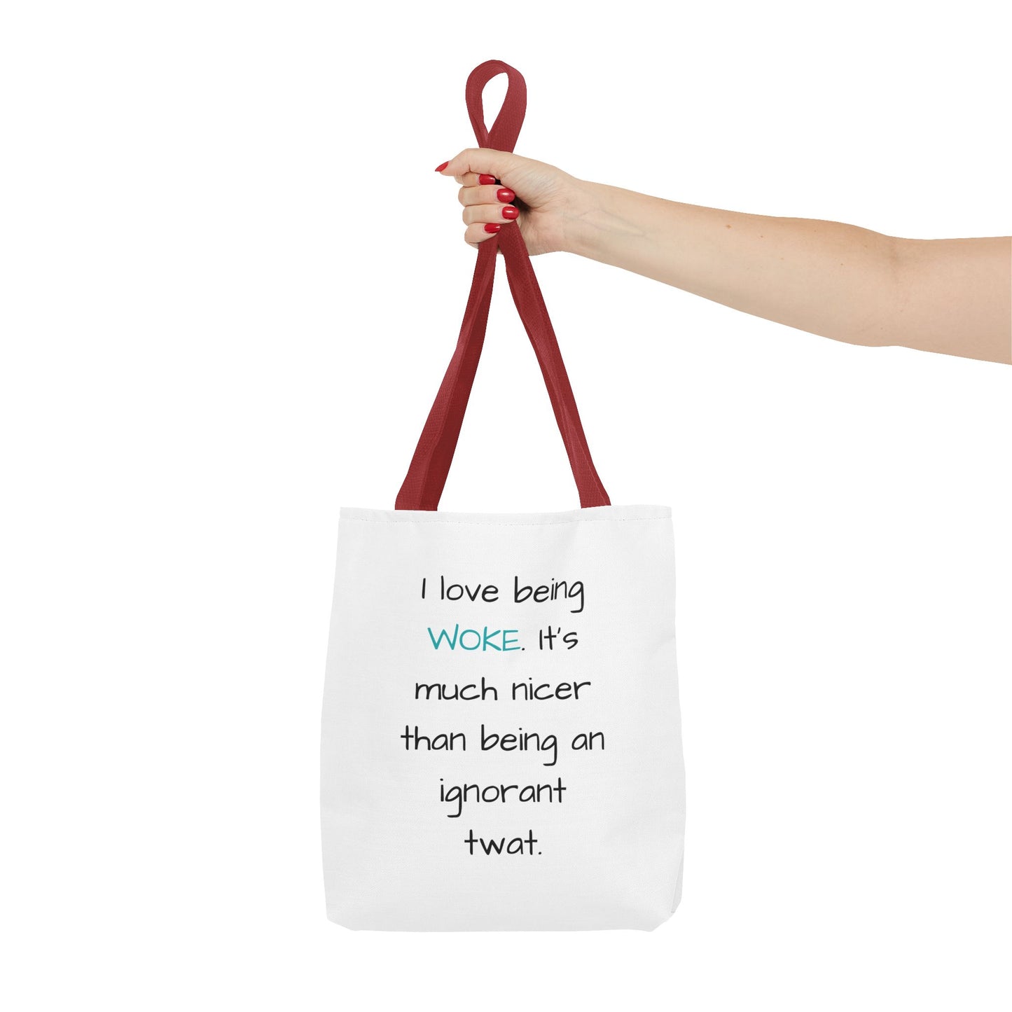 Woke Rainbow Tote Bag