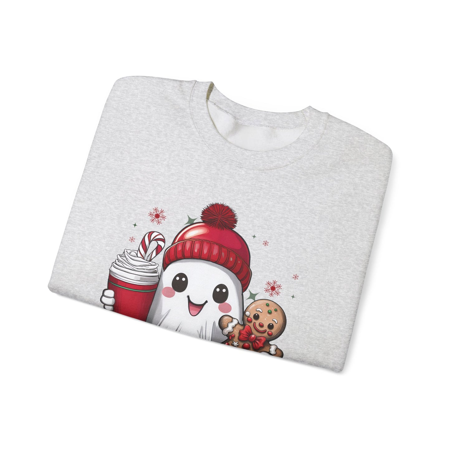 Cute Christmas Ghost Sweatshirt