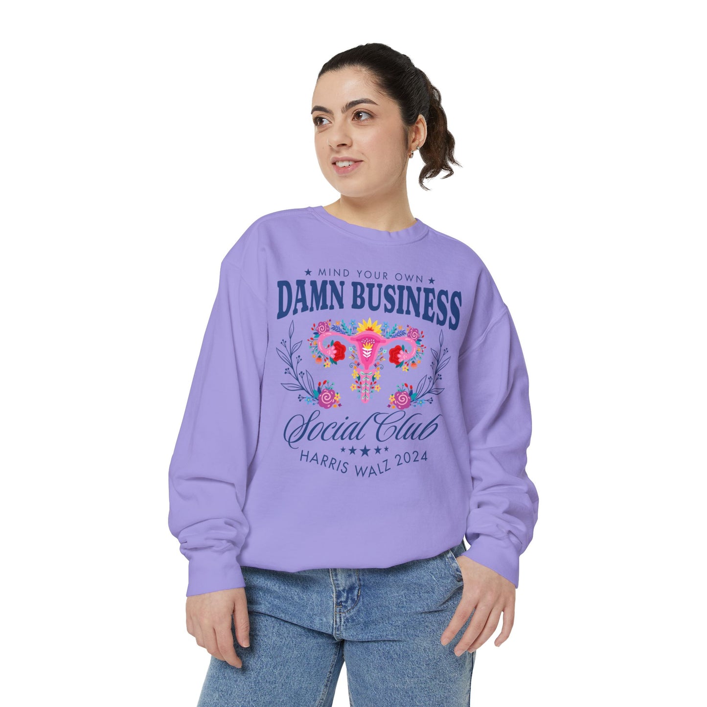 Mind Your Own Business Kamala Harris Sweatshirt