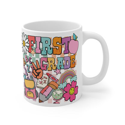 First Grade Teacher Mug 11oz