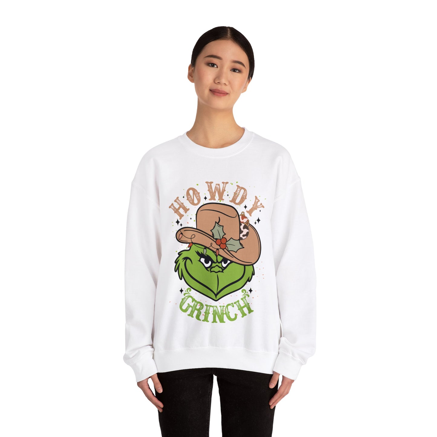 Howdy Grinch Christmas Sweatshirt