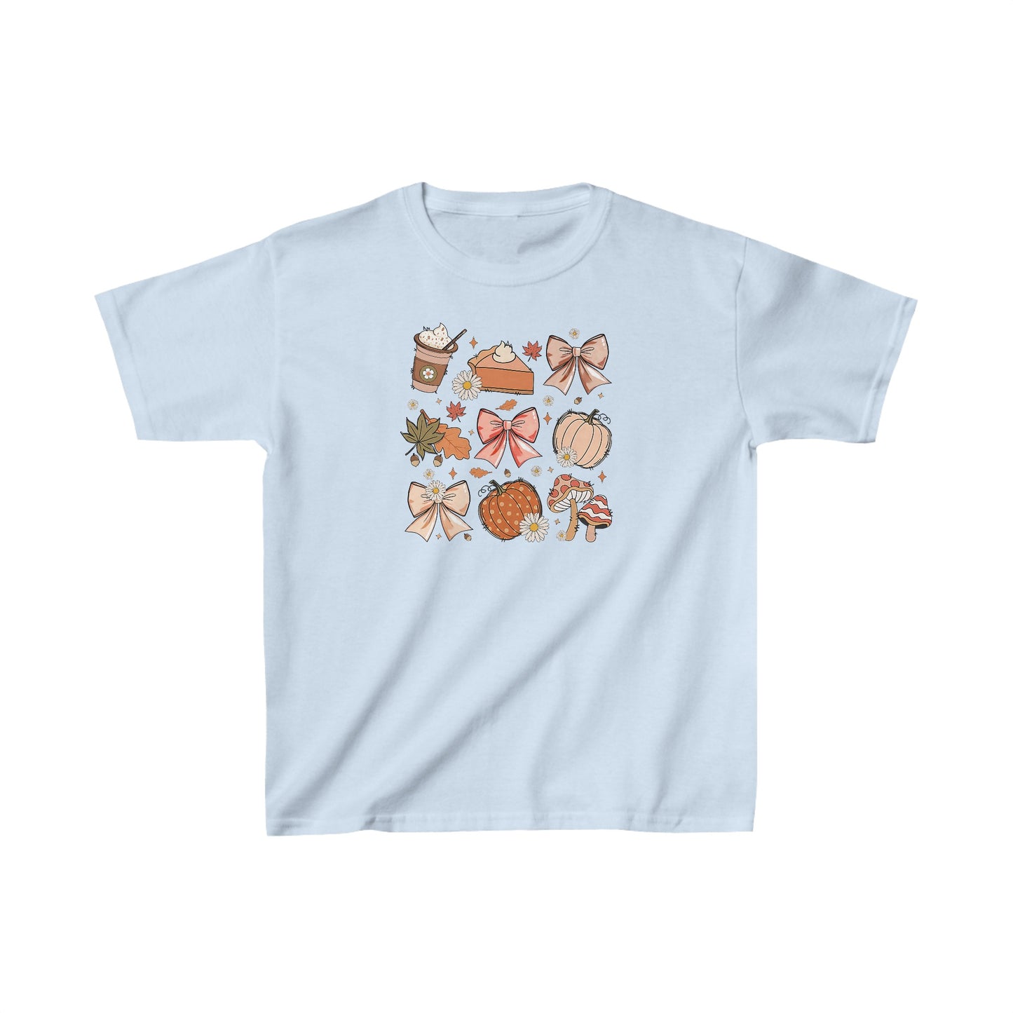 Fall Vibes Coquette Kids Heavy Cotton™ Tee