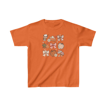 Fall Vibes Coquette Kids Heavy Cotton™ Tee