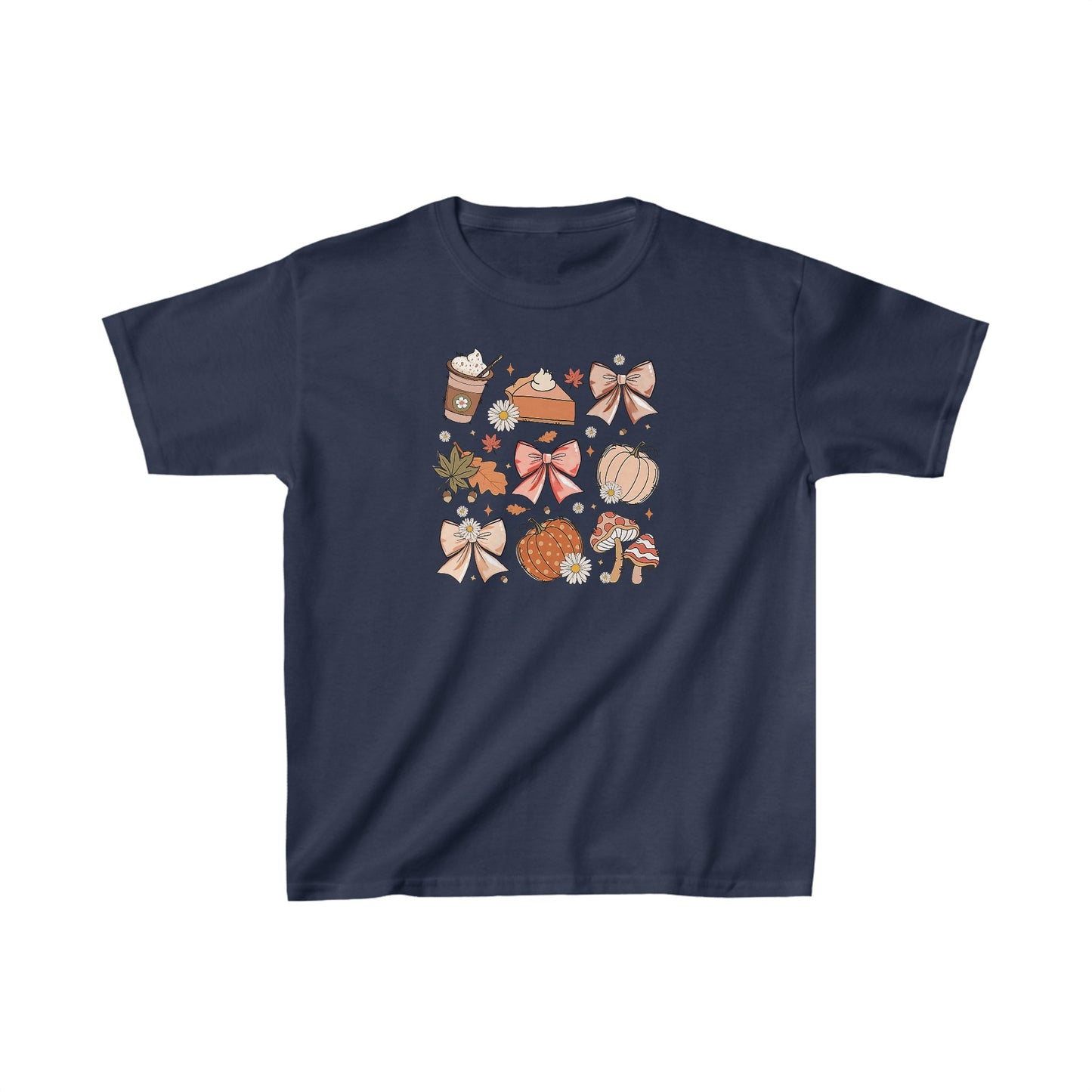 Fall Vibes Coquette Kids Heavy Cotton™ Tee