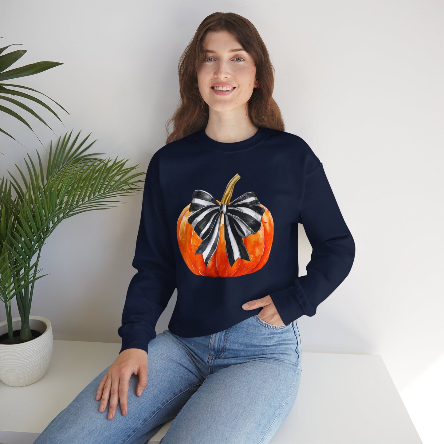 Pumpkin Coquette Unisex Sweatshirt