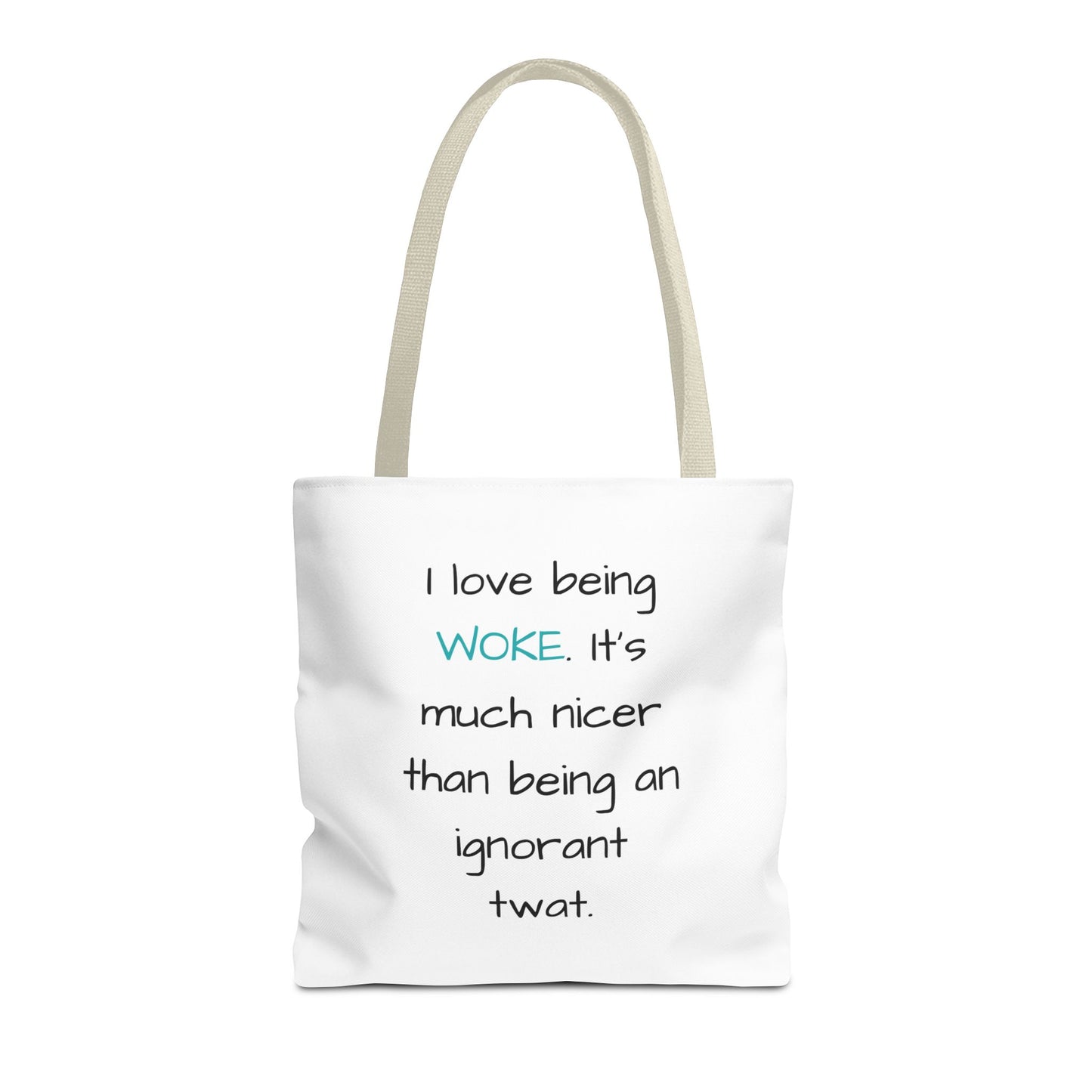 Woke Rainbow Tote Bag