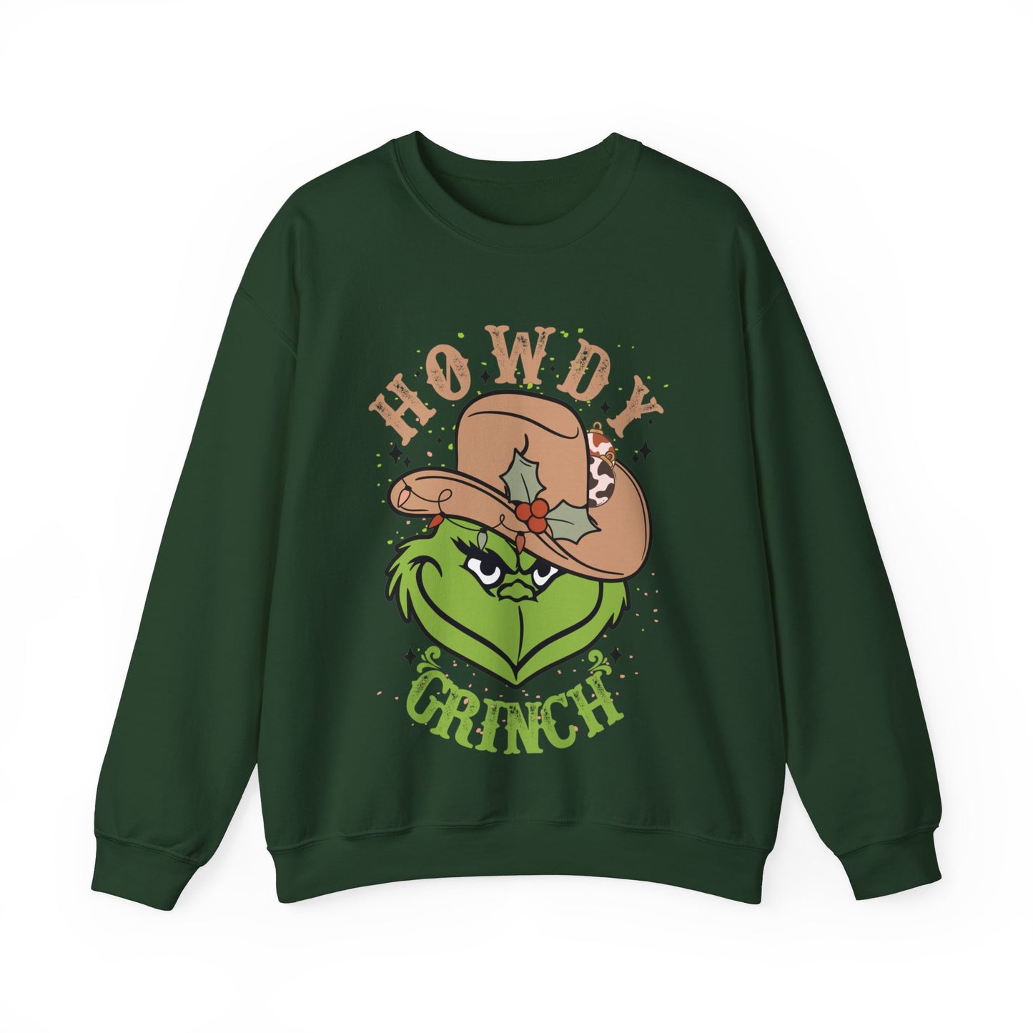 Howdy Grinch Christmas Sweatshirt