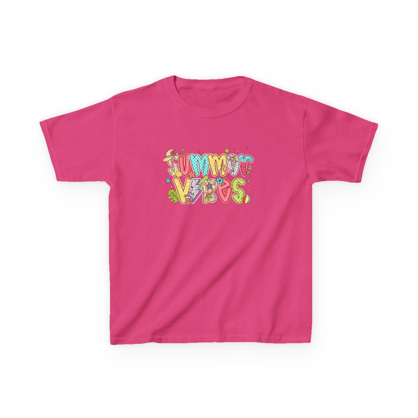 Summer Vibes Kids Cotton Tee