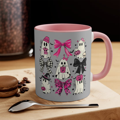 Cute Halloween Coquette Ghost Mug