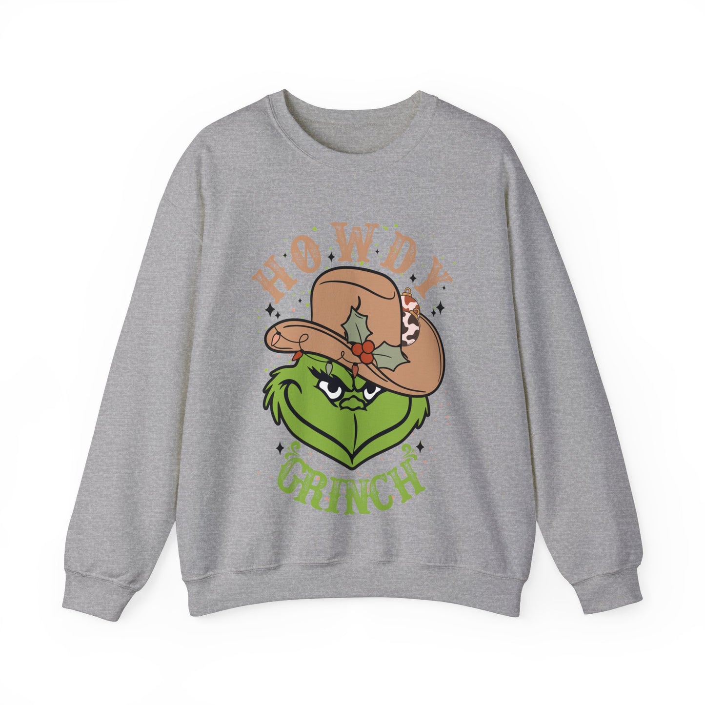 Howdy Grinch Christmas Sweatshirt