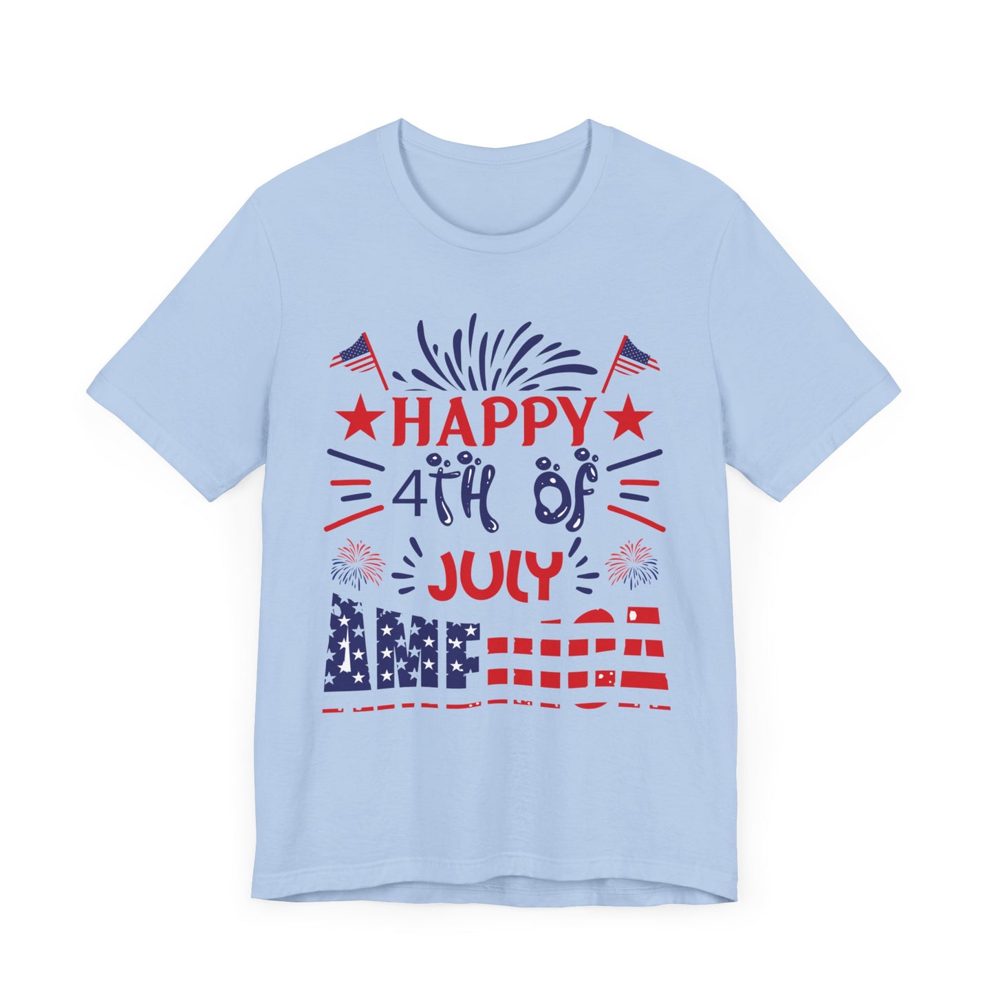 Fireworks 4th of July Unisex Jersey Short Sleeve Tee