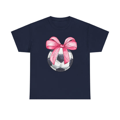 Soccer Coquette Unisex Heavy Cotton Tee