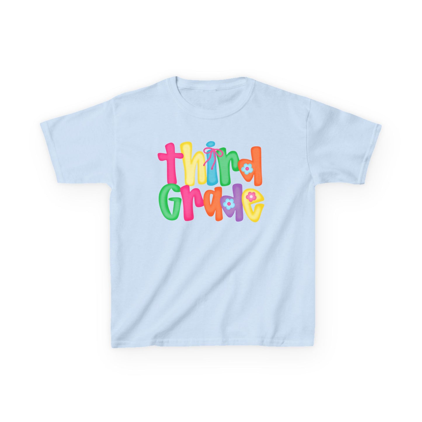 Back to School Third Grade Kids Tee