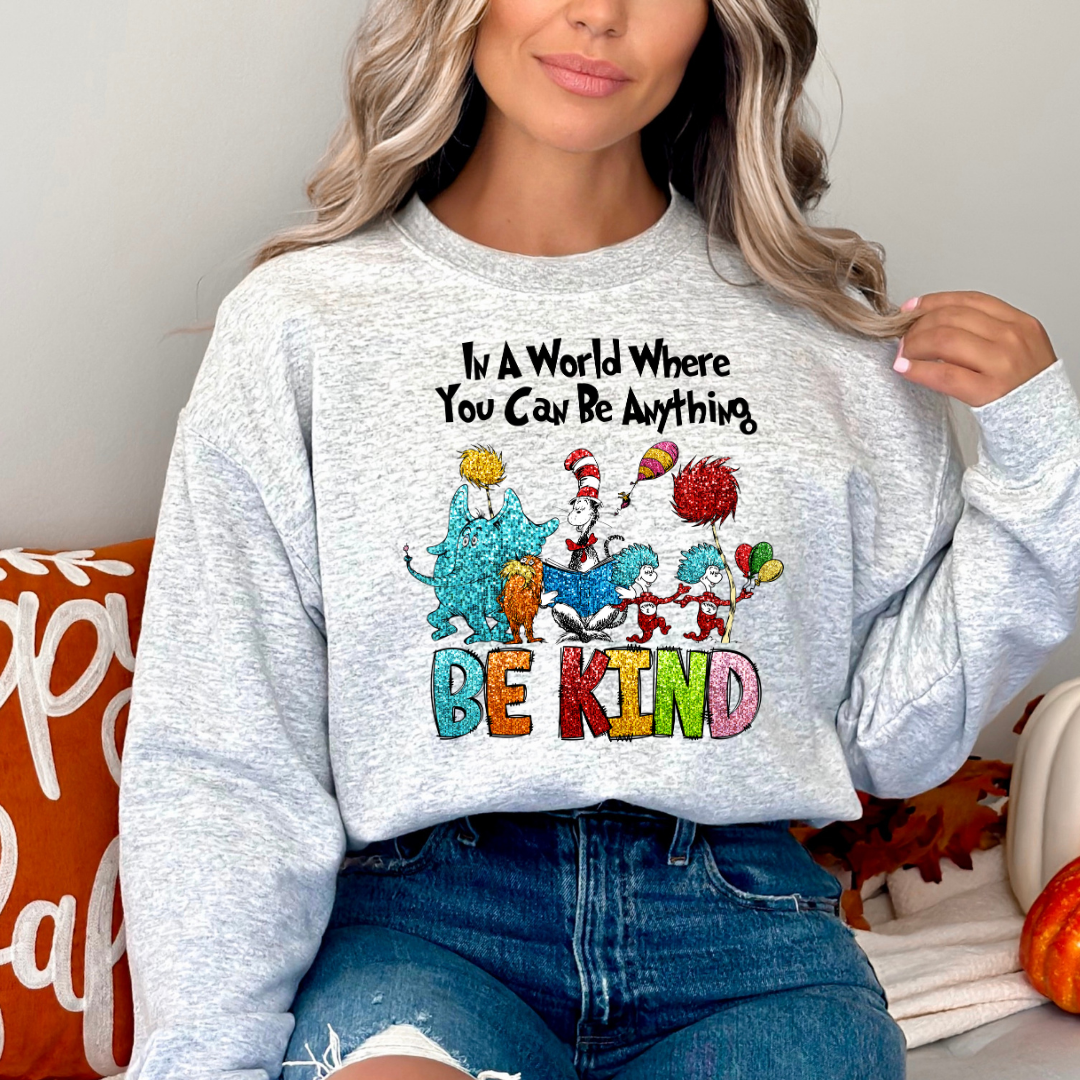 Dr. Seuss Be Kind Sweatshirt