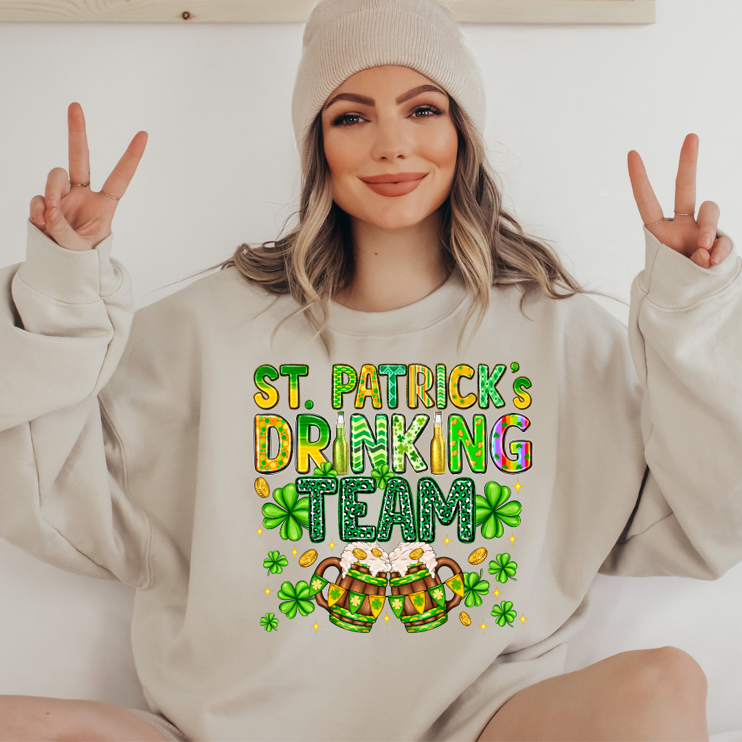 St. Patrick's Drinking Team Sweatshirt