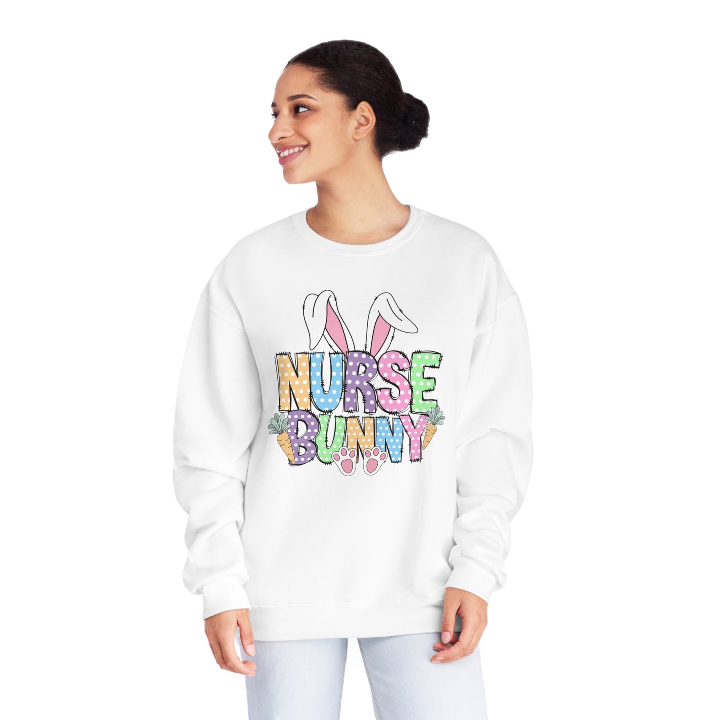 Nurse Bunny Easter Sweatshirt