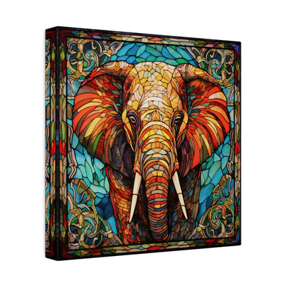 Elephant Wall Art Matte Canvas