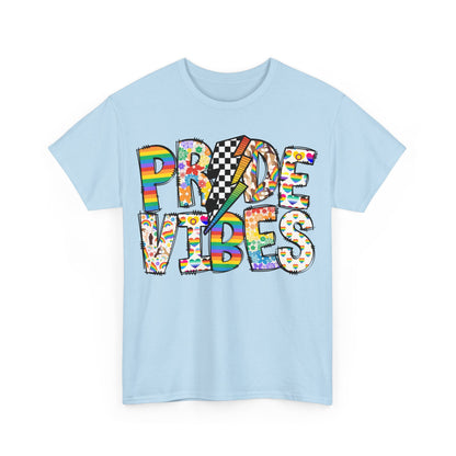 Pride Vibes Unisex Heavy Cotton Tee