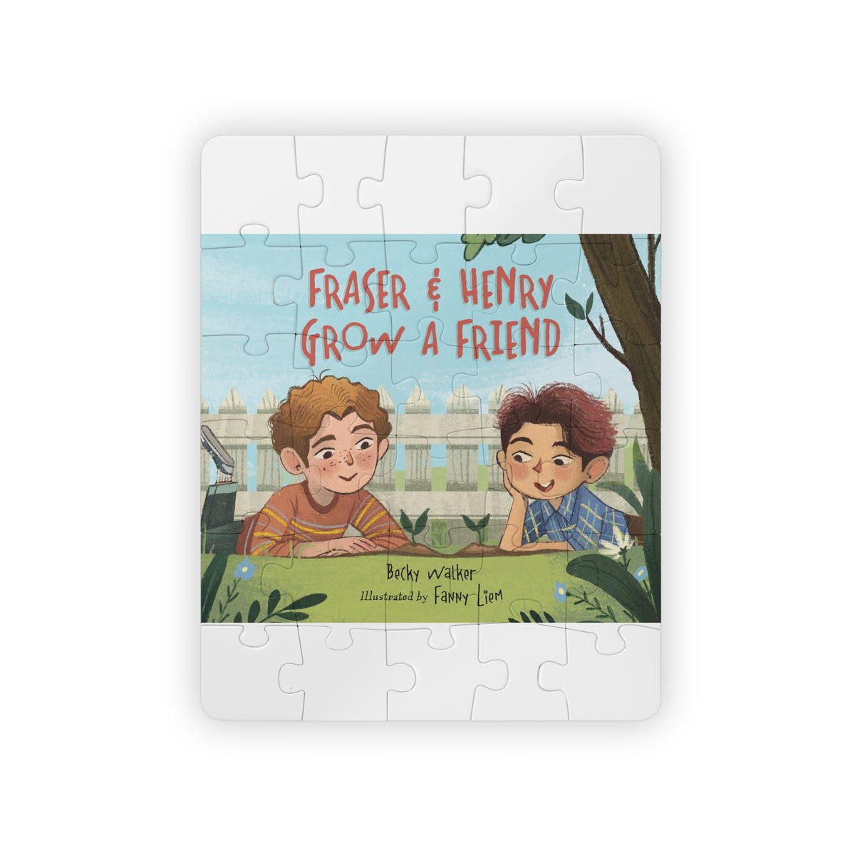 Kids' 30-Piece Fraser & Henry Grow a Friend Puzzle