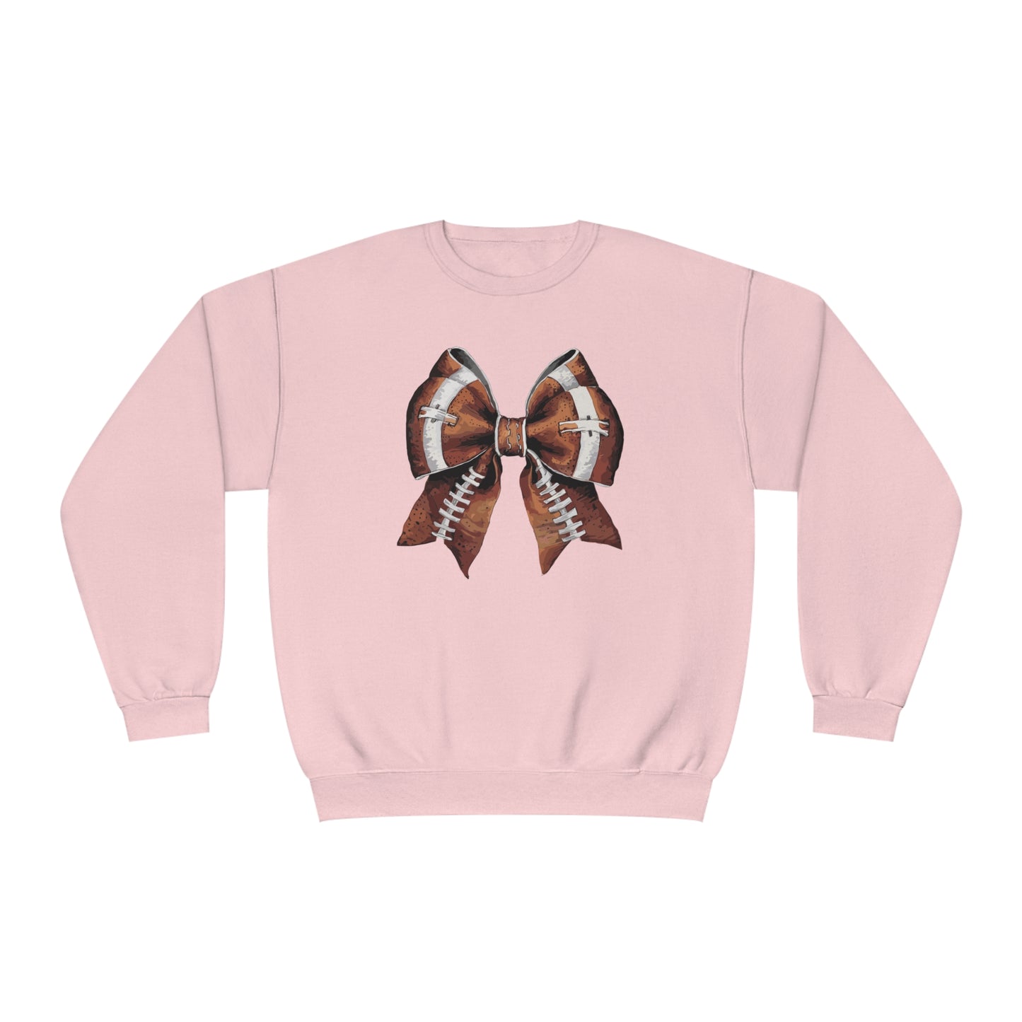 Coquette Football Bow Sweatshirt