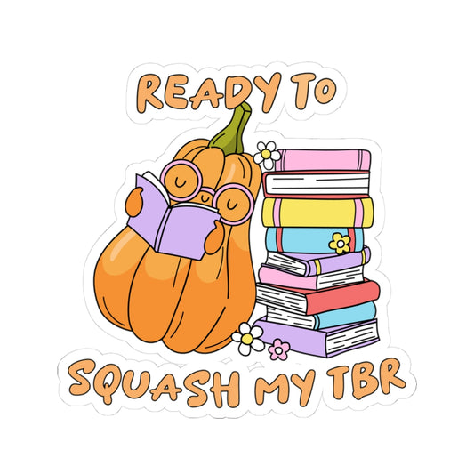 Book Lover's Punny TBR Kiss-Cut Stickers