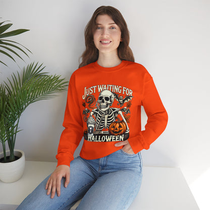 I'm Just Waiting for Halloween Sweatshirt