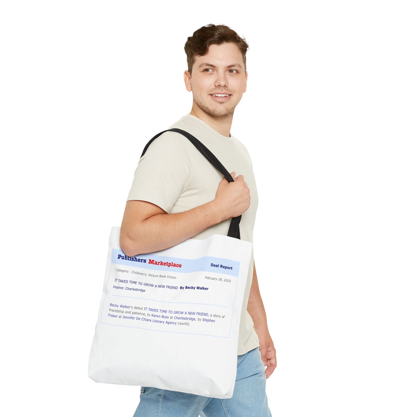 Tote Bag — Publishers Marketplace Announcement Tote