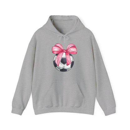 Soccer Coquette Hoodie Sweatshirt