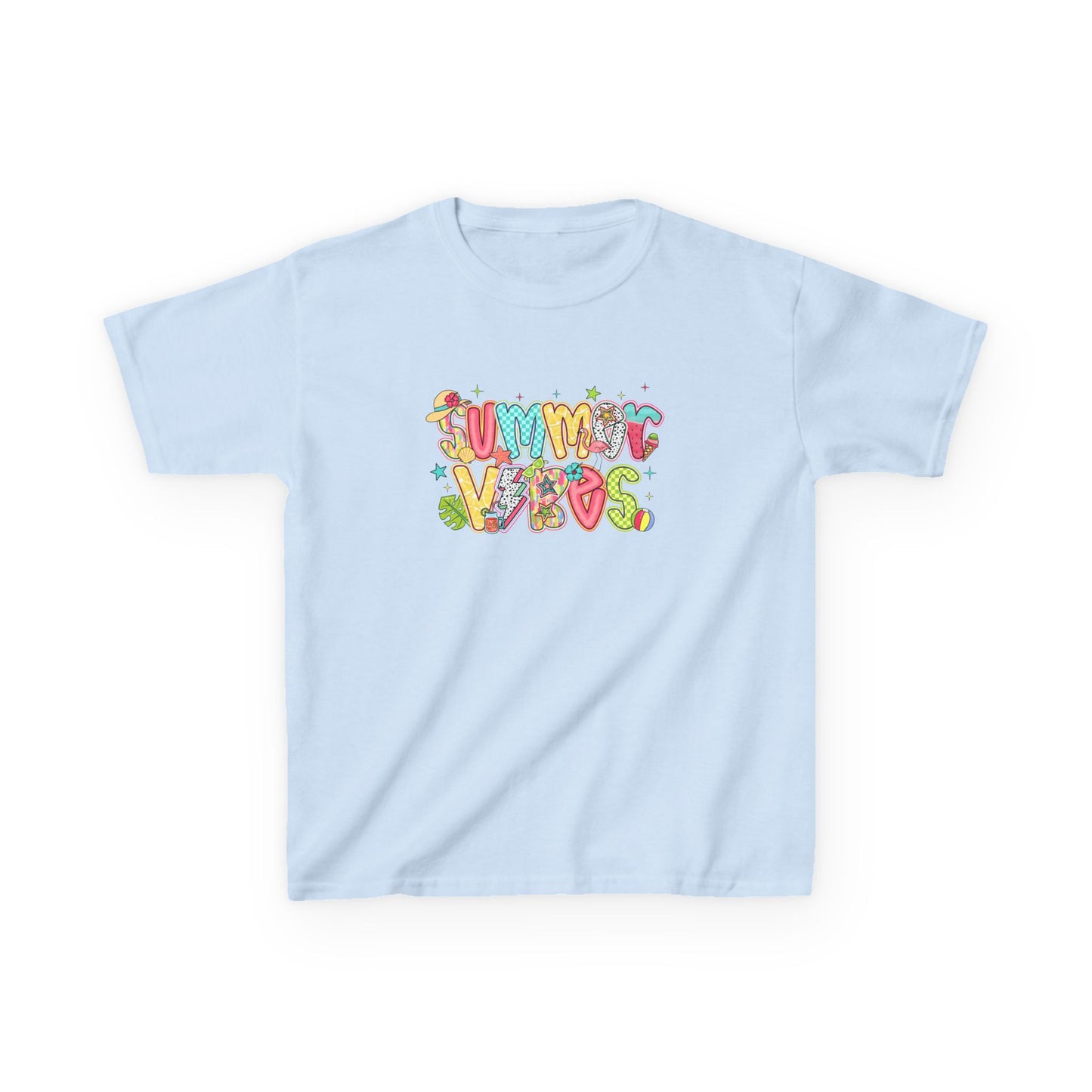 Summer Vibes Kids Cotton Tee