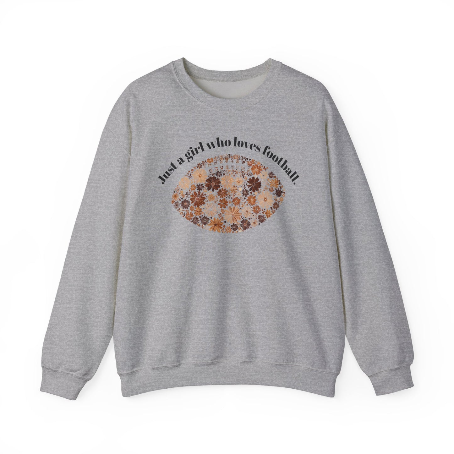 Just a Girl Who Loves Football Sweatshirt