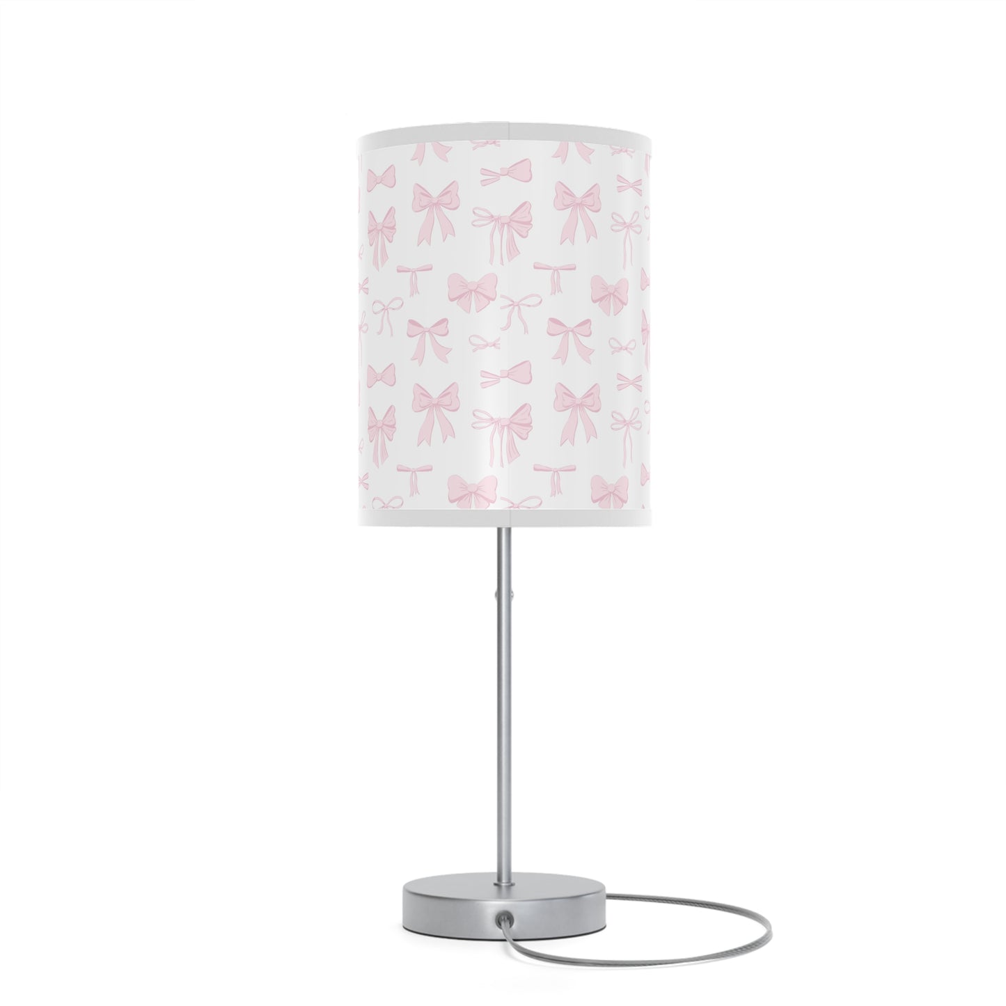 Coquette Pink Bow Lamp