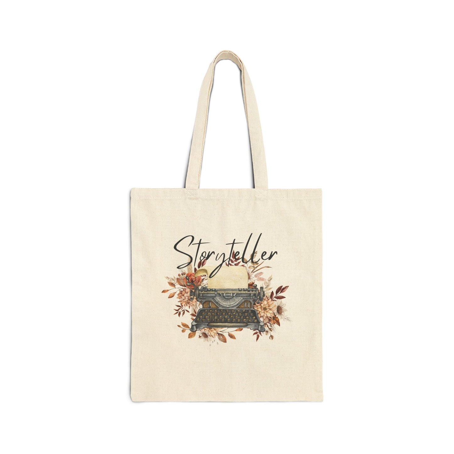 Storyteller Cotton Canvas Tote Bag