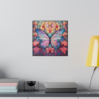 Butterfly Wall Art Matte Canvas