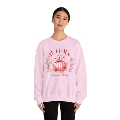 Autumn Girly Social Club Unisex Heavy Blend™ Crewneck Sweatshirt