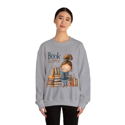 Book Lover Crewneck Sweatshirt