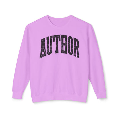 Author Unisex Lightweight Crewneck Sweatshirt