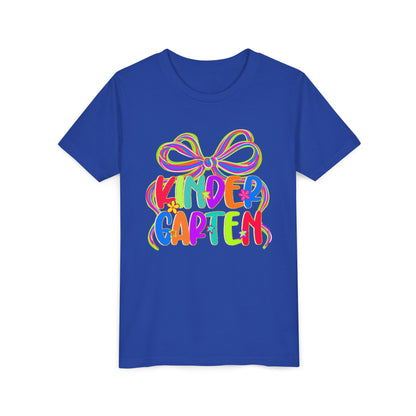 Neon Kindergarten Back to School Tee