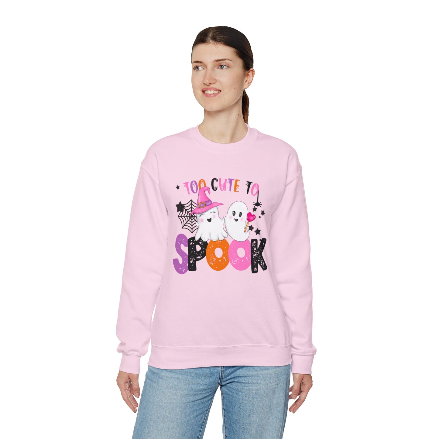 Too Cute to Spook Halloween Sweatshirt