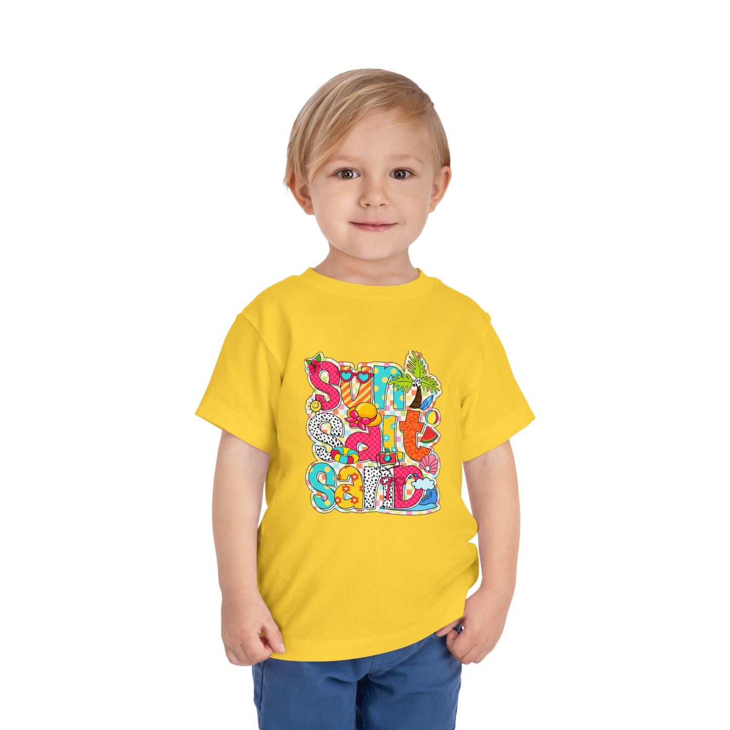 Sun, Salt, Sand Toddler Short Sleeve Tee