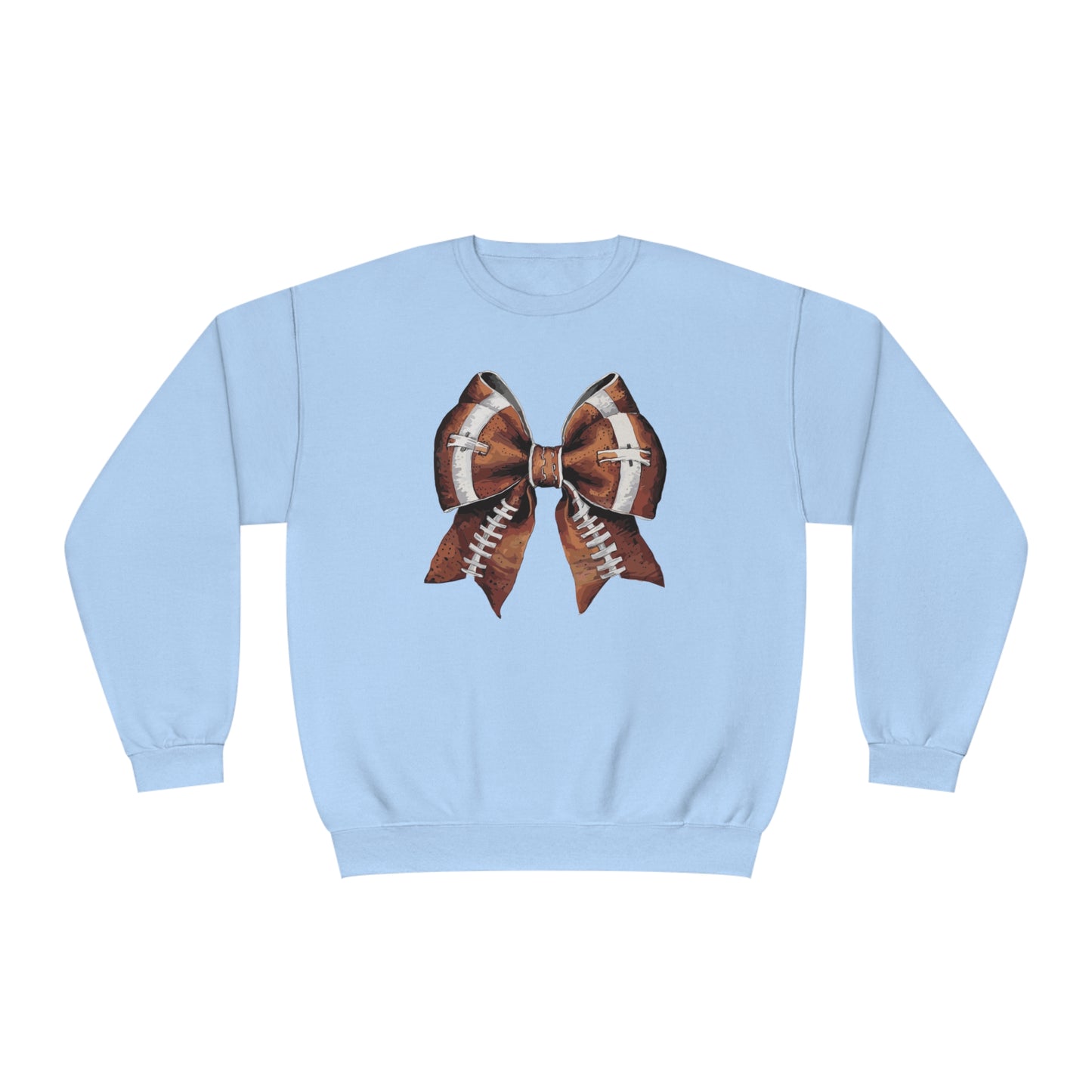 Coquette Football Bow Sweatshirt