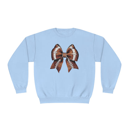 Coquette Football Bow Sweatshirt