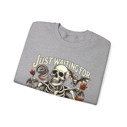 I'm Just Waiting for Halloween Sweatshirt